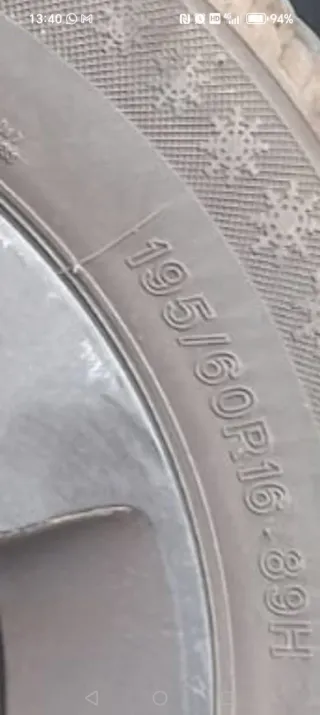 Gomme invernali 195/60R16 89H