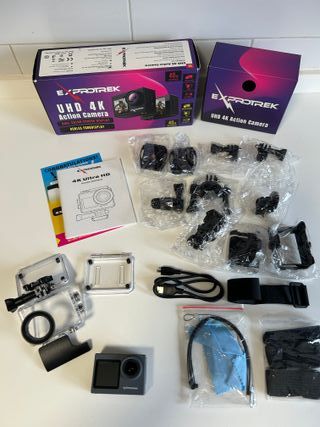 Cámara de Acción Exprotrek UHD 4K Dual Screen