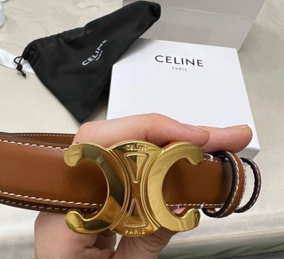 Cinturone CELINE Triomphe Medium 25mm