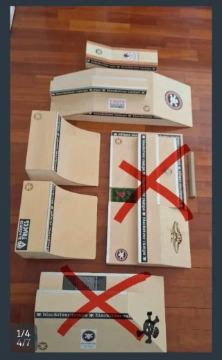 Set de Rampas Fingerboard Blackriver