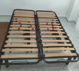 Somier Articulado 135cm  2 Cuerpos