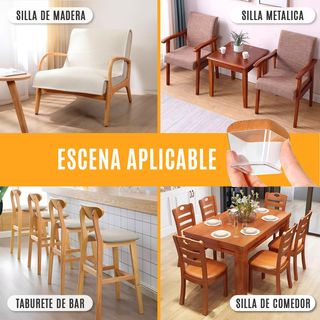 OCONDA 24 Piezas Protector Patas Sillas Cuadradas,