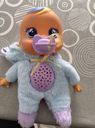 Bebé Llorón con Pijama de Unicornio