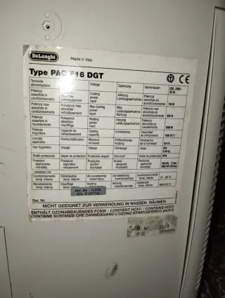 Aire Acondicionado Delonghi Pingüino F16 DGT