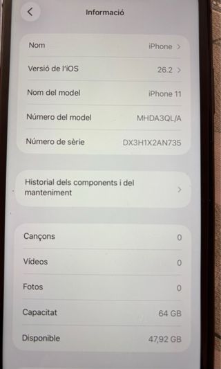 iPhone 11 64GB Negro