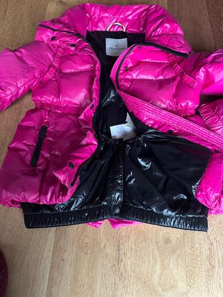Plumífero Moncler Rosa Talla XS