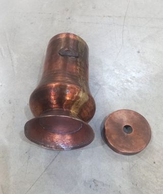 Antigua Chocolatera Cobre Colección