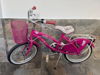 Bicicleta Infantil Hello Kitty Rosa
