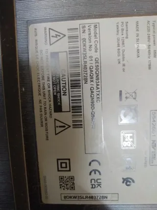 Despiece TV QE50QN93AATXXC