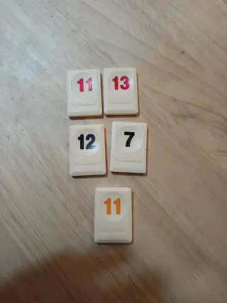 5 Fichas Rummikub