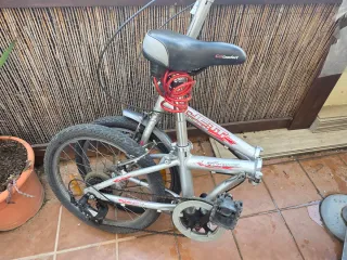 Bicicleta plegable aluminio