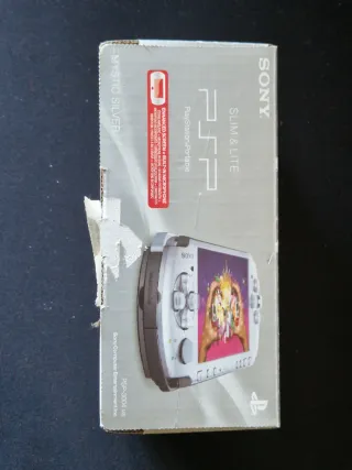 Caja y manuales PSP 3004 Mystic Silver