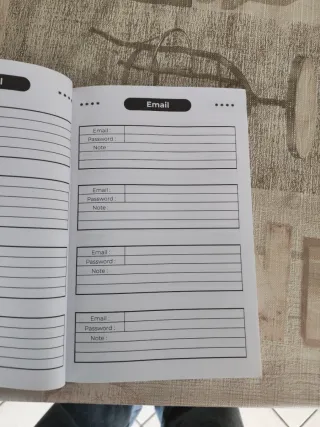 Quaderno delle Password: Un diario per non dime...