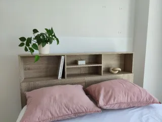 Cabecero cama 140cm con almacenaje