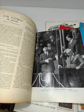 9 Riviste il Borghese anni 60