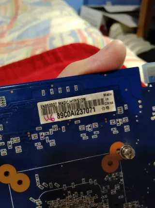 Scheda grafica Asus PCI Express 512MB