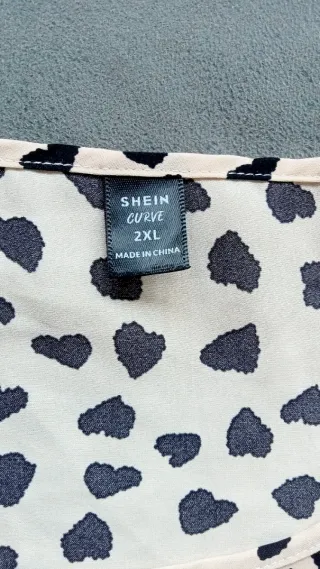 Blusa Verano Mujer Corazones XXL