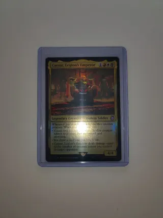 Carta Magic Caesar, Legion's Emperor Foil Fallout