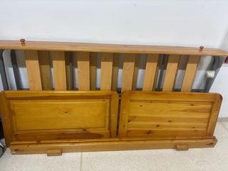 Cama nido de madera de 90x190 cm