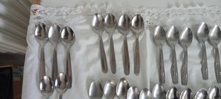 Cubierto acero inox - unidad 0,50€