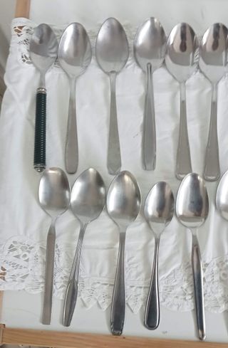 Cubierto acero inox - unidad 0,50€