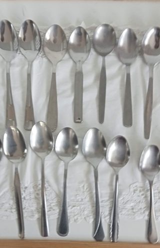 Cubierto acero inox - unidad 0,50€