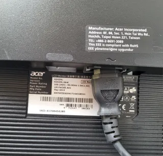 Monitor Acer 24' K242HL+regalo tastiera Acer