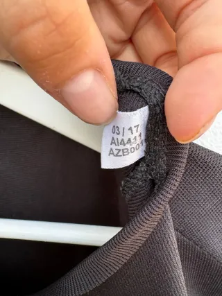 Camiseta Real Madrid Adidas 2017/18 Negra y Turque