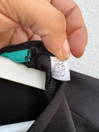 Camiseta Real Madrid Adidas 2017/18 Negra y Turque