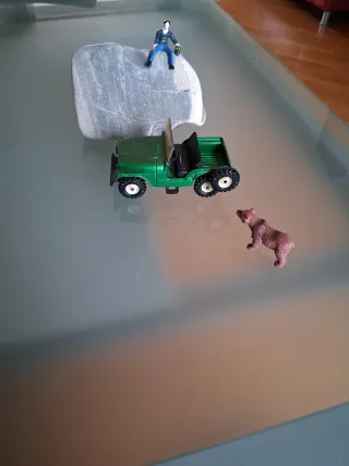 Diorama Jeep CJ5 Anni '80