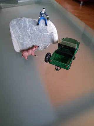 Diorama Jeep CJ5 Anni '80