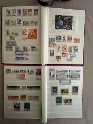 Lote 2 clasificadores sellos URSS