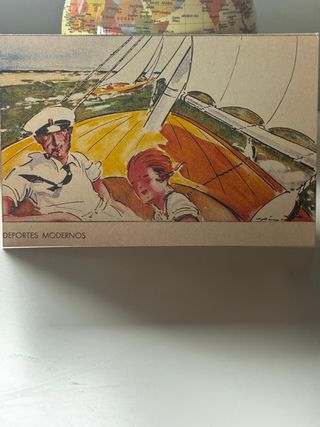 Postal Deportes Modernos - Vela