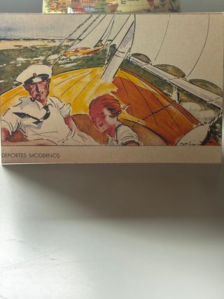 Postal Deportes Modernos - Vela