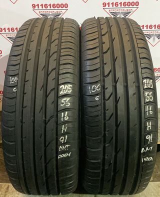 -205 55 16 H CONTINENTAL RUEDA PREMIUM YA MONTADA
