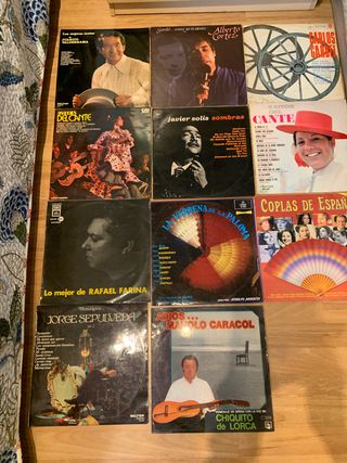 Lote de vinilos de música española Compra mínima 5