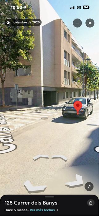 Parquing grande de moto