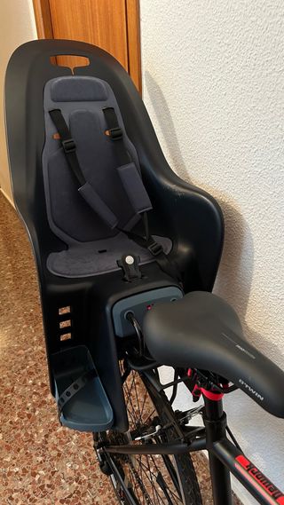 Bicicleta Hombre con Silla Bebé