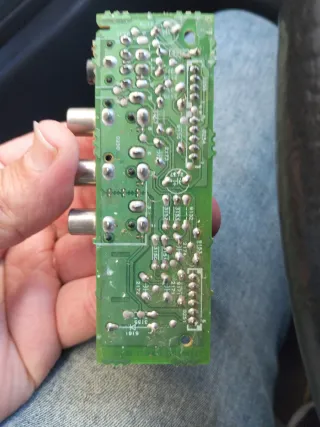 Placa Philips RCA y Rack Ref. 3139 137 25851