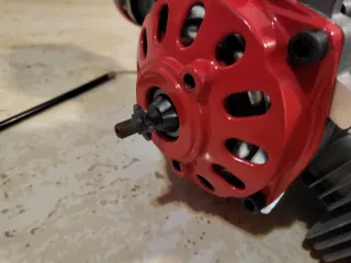 Motor 50cc con carburador y filtro