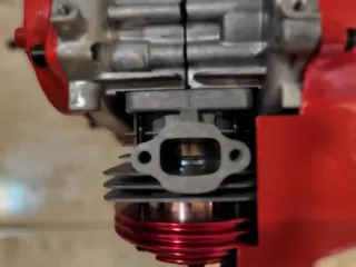 Motor 50cc con carburador y filtro