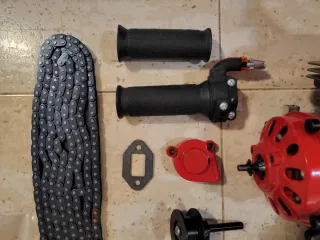 Motor 50cc con carburador y filtro