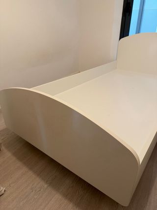 Cama infantil blanca