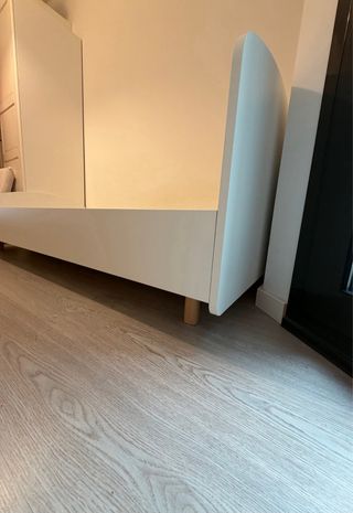 Cama infantil blanca