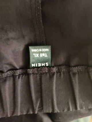 Pantalón mujer negro T XL