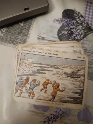 Colección Cromos Antiguos Variados