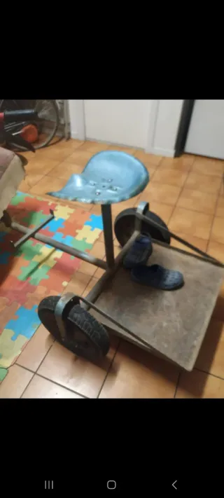 Hermoso Carro y robusto para mulilla mecanica