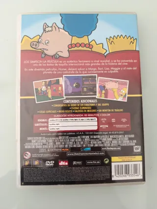 Los Simpson: La Película DVD