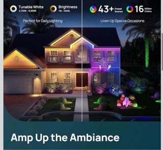 Coppia di faretti solari Linkind RGB