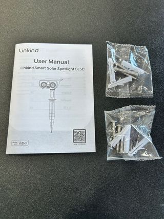 Coppia di faretti solari Linkind RGB